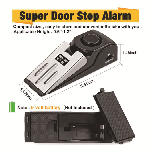 Prenosni varnostni alarm za vrata