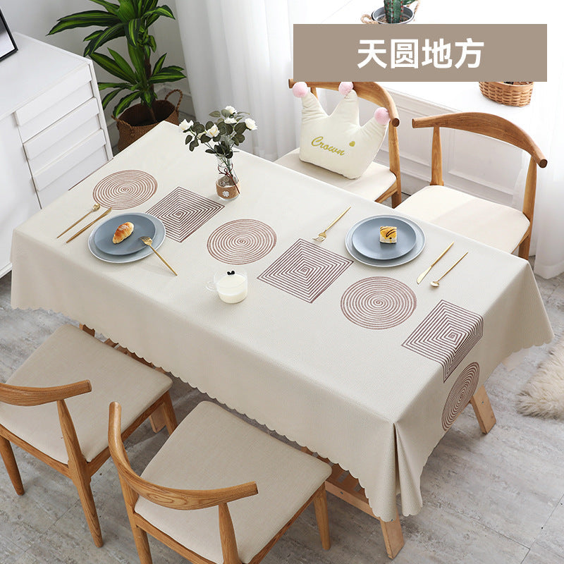 🍽️ Vodoodporen prt, odporen proti madežem – očistite mizo in poskrbite za stil! 😍