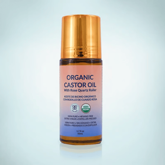 🎁Več ko kupite, več popustov dobite✨ Organski ricinusov roll-on - za sijočo kožo, bujne lase in sprostitev