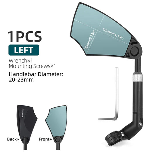 360° nastavljivo ogledalo na krmilu kolesa