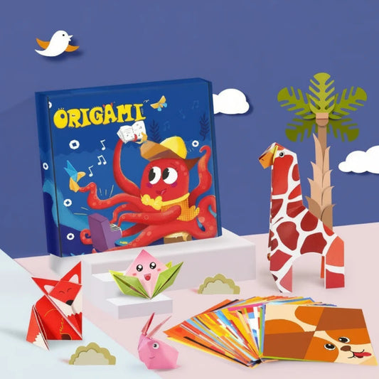 🌟 Otroška izobraževalna DIY origami obrt – ustvarjalna igra za otroke, razvija spretnosti in prinaša družinsko zabavo! 🎉