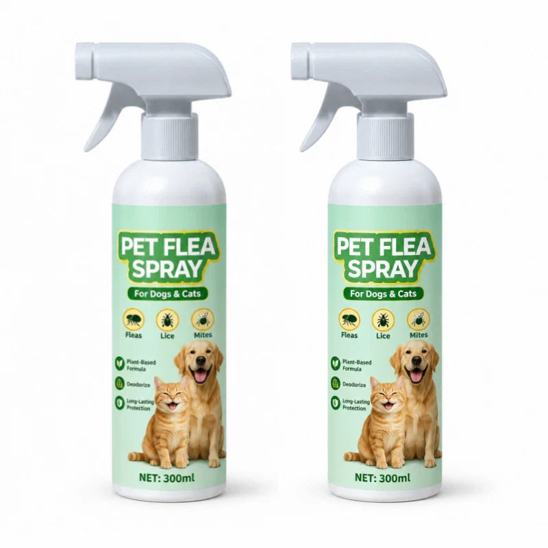 🐾 Rastlinski sprej proti bolham za hišne živali!