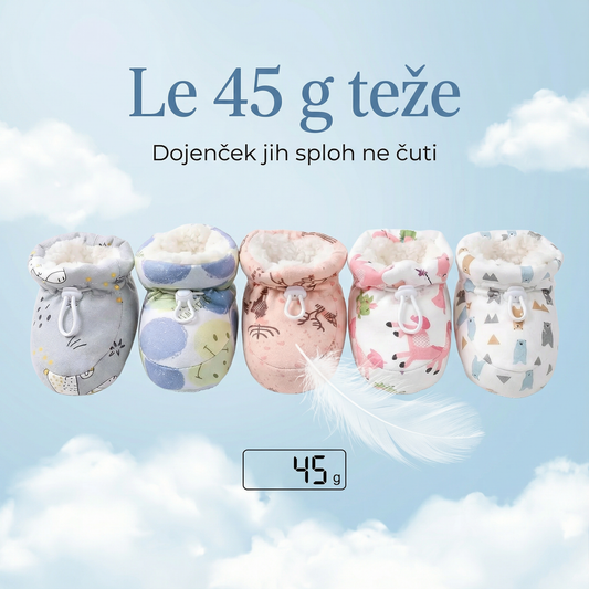 【👶 360° mehka obloga za stopala, vpija znoj in vas greje】Topli krzneni otroški škornji