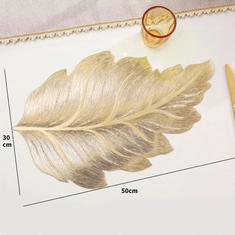 (🔥Kupite 1 dobite 1 gratis🔥) Toplotno odporna 3D zlata folija za jedilni prtiček