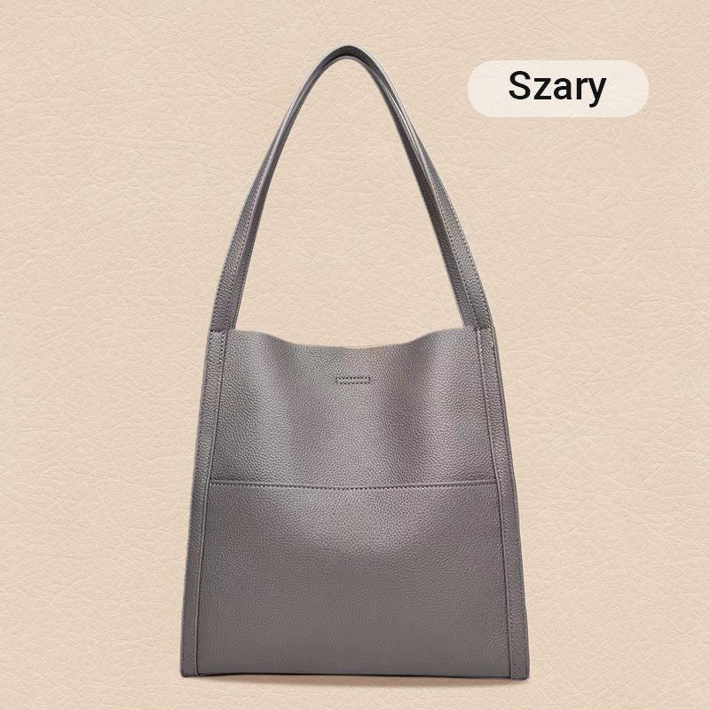 【👜 Enobarvna vrhunska torba za čez ramo - Klasična in elegantna oblika, dovolj vsestranska, da se poda k vsaki vsakodnevni obleki!】Preprosta enobarvna vrhunska torbica