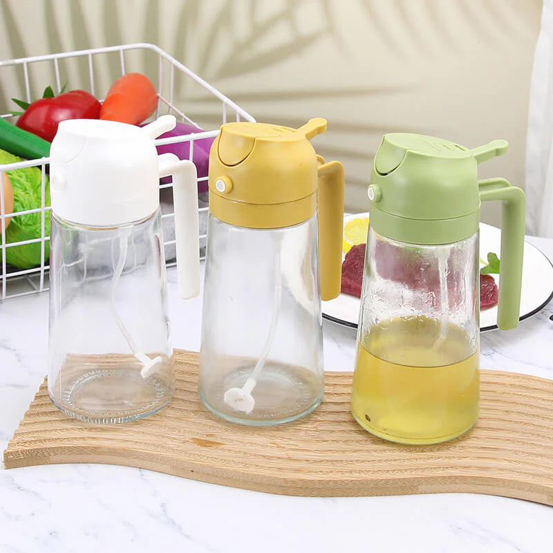 【🔥Kupite 1 dobite 1 gratis🔥】Dvojnamenska razpršilna oljna steklenica