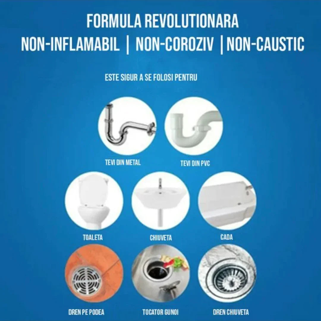 akojšnja rešitev za hitro čiščenje odtočnih cevi🧽 Prosto tekoče cevi v trenutku! 🛍️💦