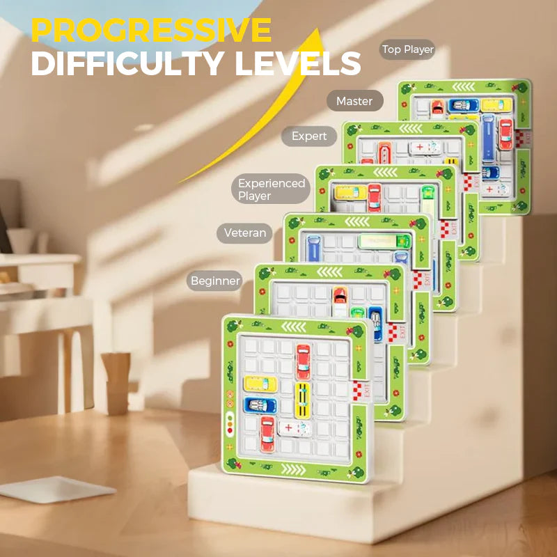 🚗Logična igra s parkiranjem – pametna igrača za pobeg v prometu za otroke | Prenosna igra za urjenje možganov