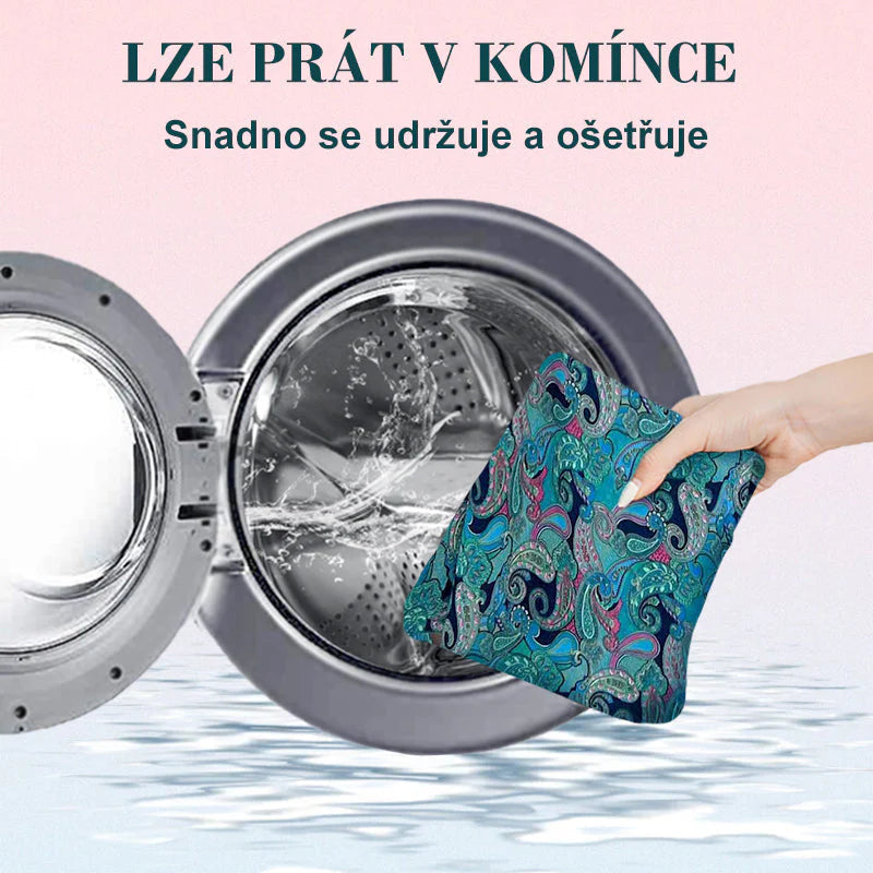 👖 Hlače z Etničnim Potiskom – Elastični Pas + Dychavi Material! ✨