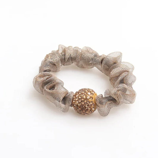 【🔥Kupite 1 kosa in dobite 4 gratis (5 kosov)🔥】Elegantni mrežasti trakovi za lase s kristali