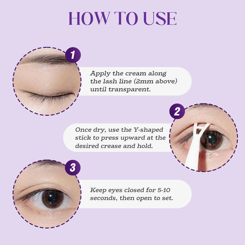 (🔥Kúp 1 získaj 1 zadarmo🔥)Dolgotrajna in nevidna krema za oblikovanje dvojnih vek