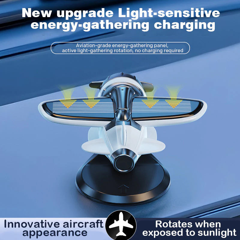 【🔥Drugi kos brezplačen】Božični okraski v obliki letala na sončno energijo