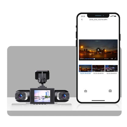 🚗 360° kamera za avtomobilsko režo – Full HD + varnost + dokazi za vsak trenutek! 📸