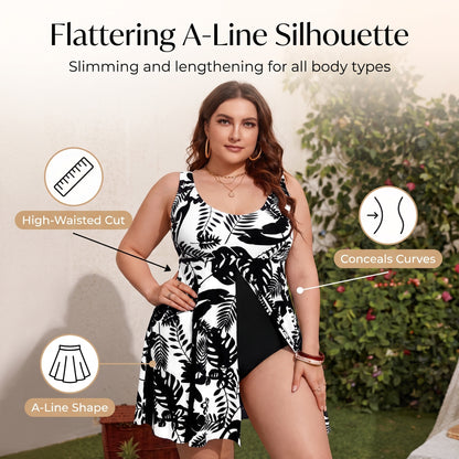👙 Cvetlične enodelne kopalke z oblikovanjem figure 🌸