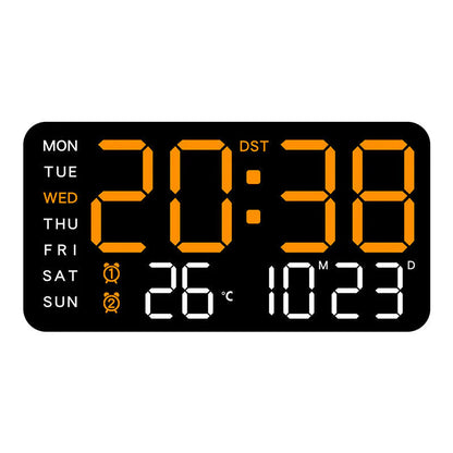 🕒 Velika LED ura vse v enem – zdaj očitno doma! 😍