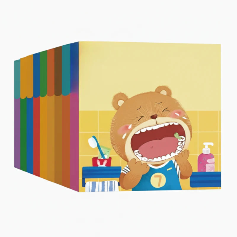 【👶 Pomagajte otrokom razviti dobre navade skozi zabavne igre】slikanice za najmlajše