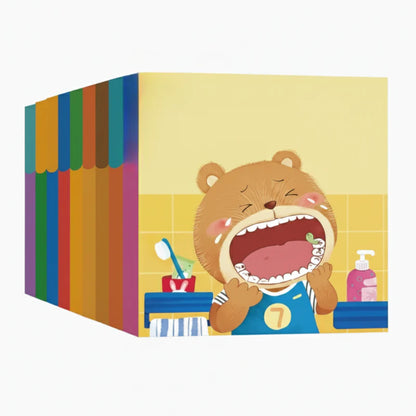 【👶 Pomagajte otrokom razviti dobre navade skozi zabavne igre】slikanice za najmlajše