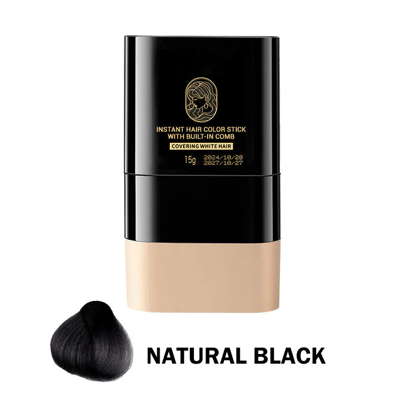 （🔥Kupite 1 dobite 1 gratis🔥)💇♀️ Začasna Barvna Palčka – Hitro Prekrivanje Sivih Lasov! ✨