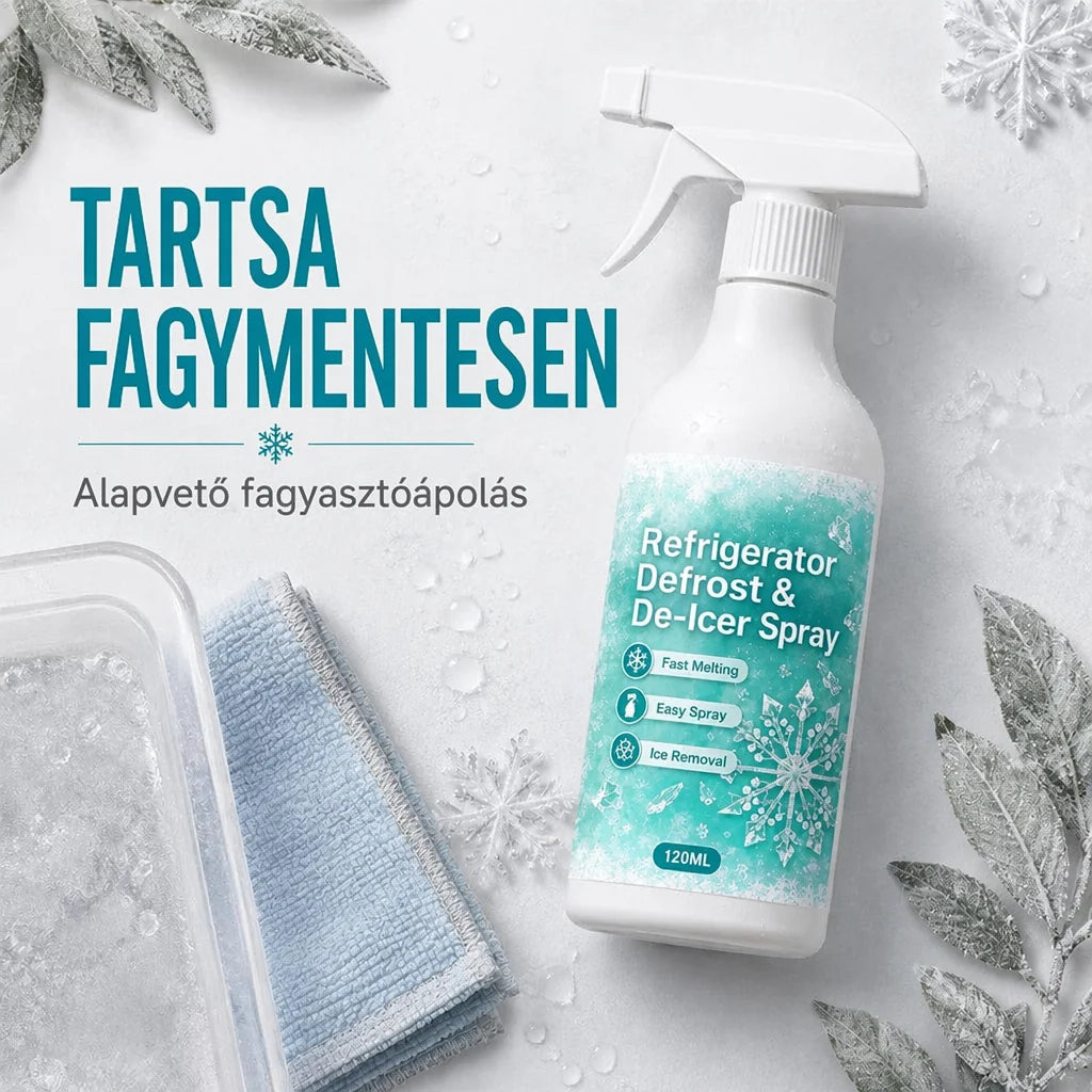 💨 Spray za hitro odmrzovanje hladilnika! ✨