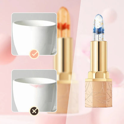 Šminka za ustnice Crystal Jelly Flower, ki spreminja barvo