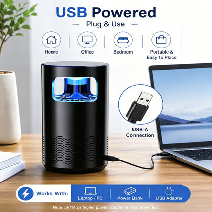 💡 USB lampa proti komarjem – mirnejše noči! ✨