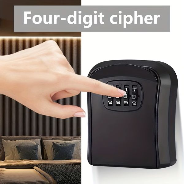 🔑 LOCKLA škatlica za ključe z 4-mestno kombinacijo 🛡️