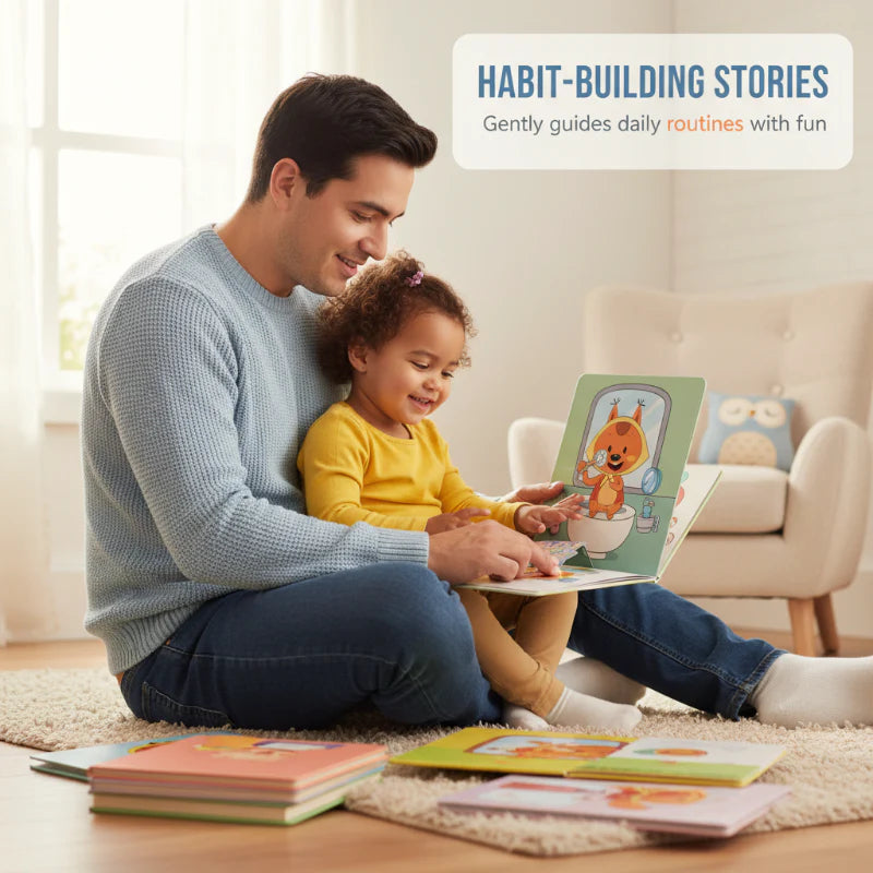 【👶 Pomagajte otrokom razviti dobre navade skozi zabavne igre】slikanice za najmlajše