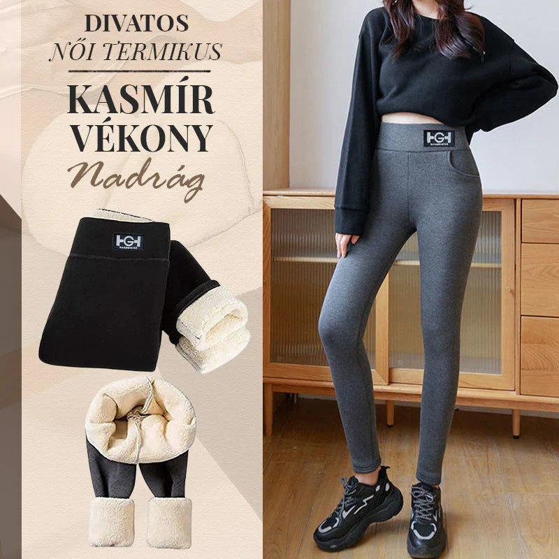 🌟 Ženske termo hlače iz kašmirja – modne, toplo in elastične za vse velikosti (M-3XL)! 👖