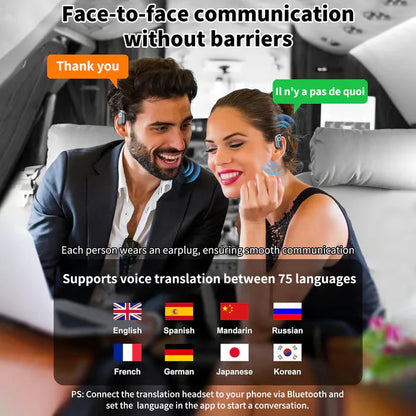 🥰🥰Brezžične slušalke OWS Bluetooth 5.4 z AI prevajanjem (primerne za iOS in Android)