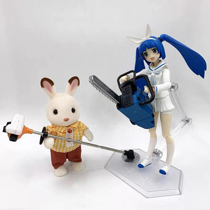 🪚 Miniaturni Model Motorne Žage 1:12 – Avtentičnost Za Diorame In Zbirke! 🎀