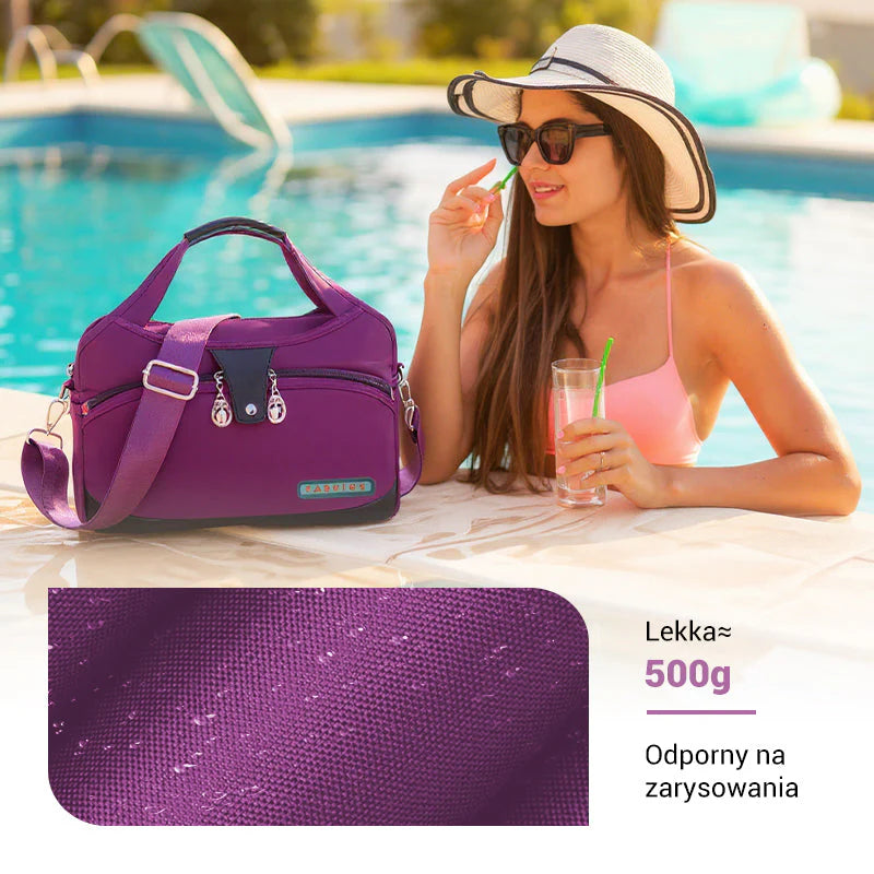 ✨ Antykradzieżowa Torba z 10 Kieszeniami – Lekka in Modna za Vsakdanjo Uporabo! ✨