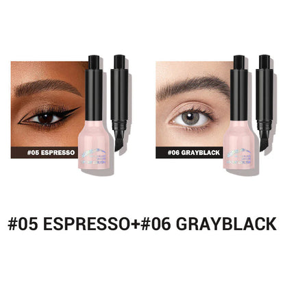 【🔥Drugi kos brezplačen】Tekoči svinčnik za obrvi s čopičem in potopnim učinkom