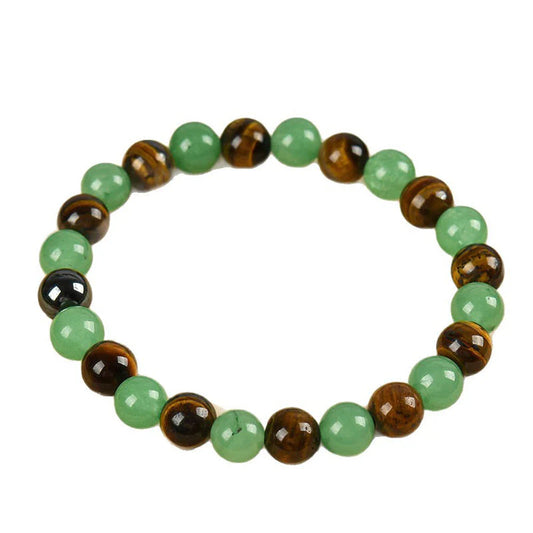 🌟 Zapestnica za srečo Tigrovo oko – privabi bogastvo, krepi samozavest! 🐯