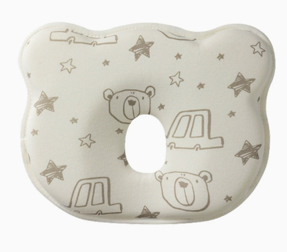 🧸 Oblazinjen vzglavnik za dojenčke iz spominske pene ☁️