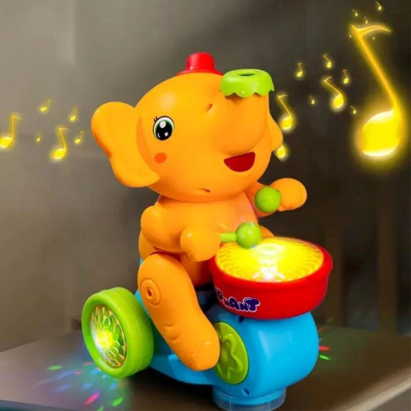 🐘 Slonova igrača z glasbo in lučkami – zabava in razvoj! ✨