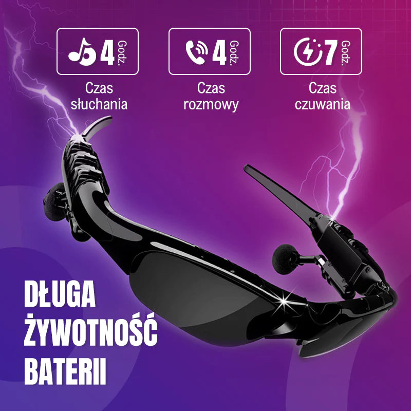 2025 Brezžična Bluetooth polarizirana športna očala