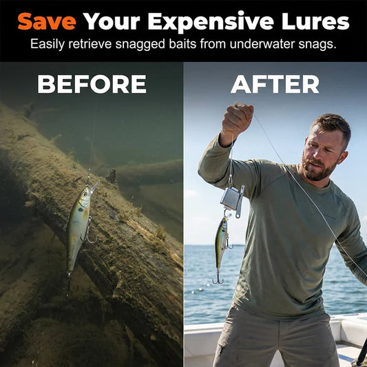 🎣 Orodje za izvlekanje ribiških vab – rešite zataknjene vabe! 🛠️