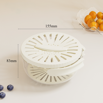 【🎁Drugi kos brezplačen】Koš za odcejanje in shranjevanje 2 v 1: Poenostavite pranje in shranjevanje