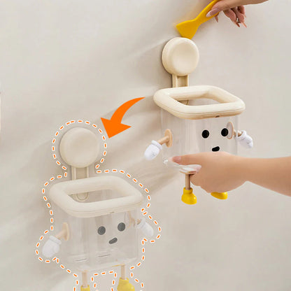 【🎁Več ko kupite, več popustov dobite】Škatla za shranjevanje v kopalnici s priseskom