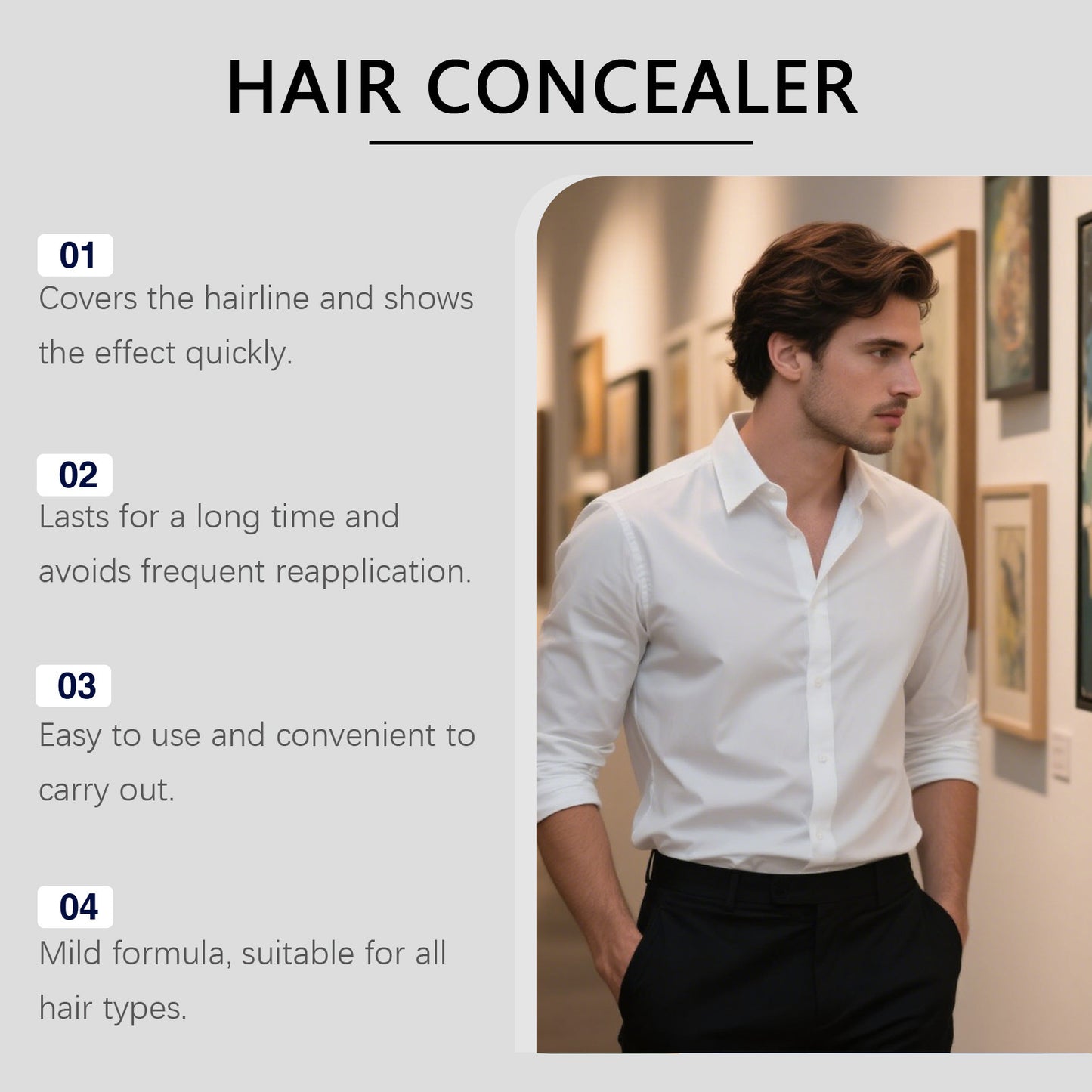 （🔥Kupite 1, dobite 1 gratis🔥）Korektor lasišča za gostejše in bolj naravne lase