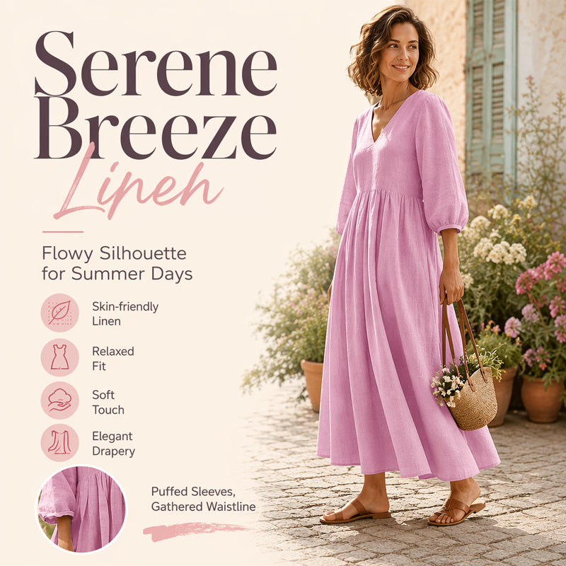 👗 Maxi obleka z V-izrezom – eleganca in udobje! ✨