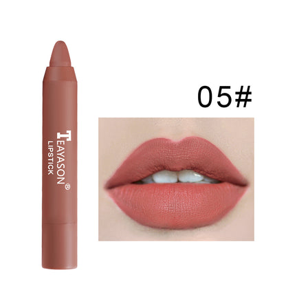 【🔥Drugi kos brezplačen】Matte finish, color-rich, moisturizing lip gloss with easy application