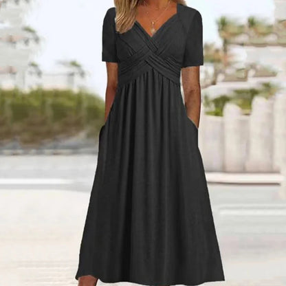 👗 Dolge obleke z V-izrezom – stil in udobje! ✨