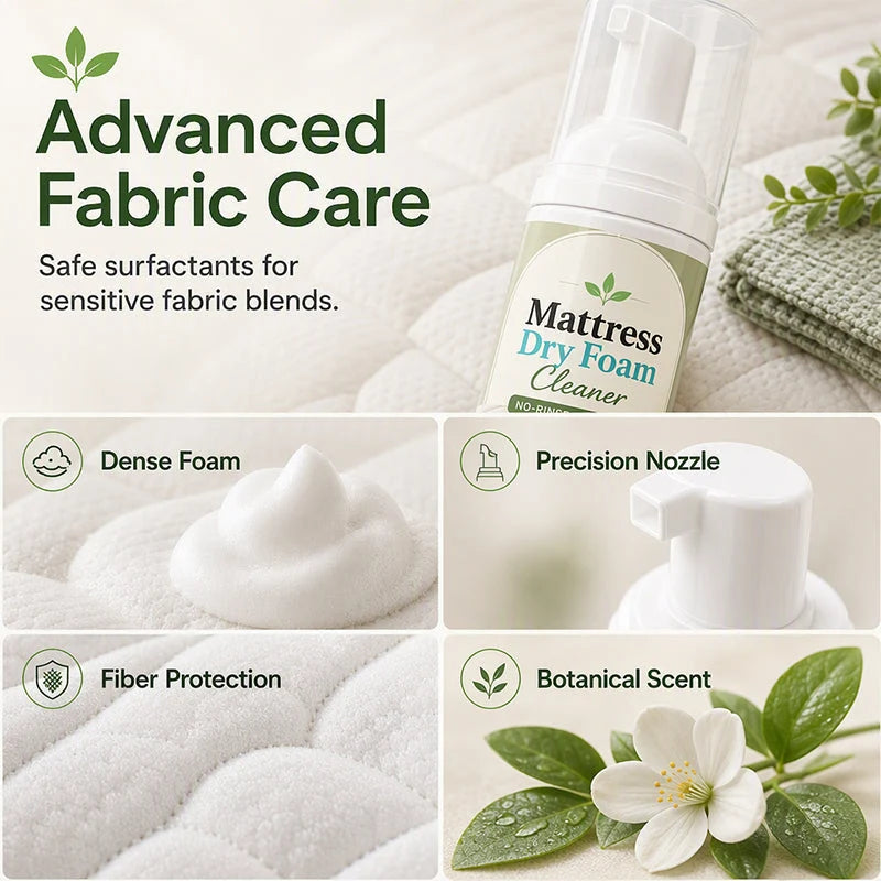 🛏️ Suhi penasti čistilec za vzmetnice – brez izpiranja! ✨