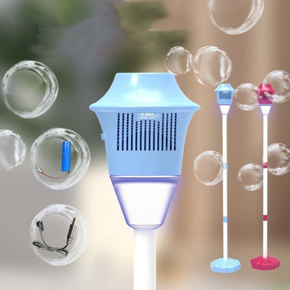 🫧 Svetlobni Bubble Maker z Glasbo – barvni mehurčki za vsako zabavo! 🪩
