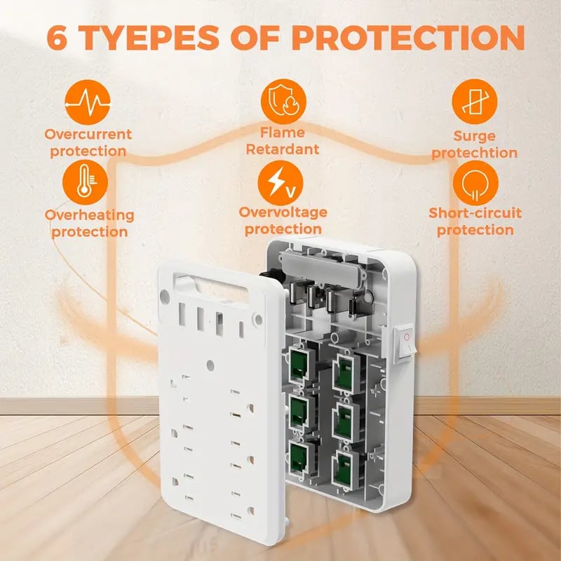 ZADNJI DAN 49 % POPUSTA? Podaljšek za stensko vtičnico z nočnim odpiranjem