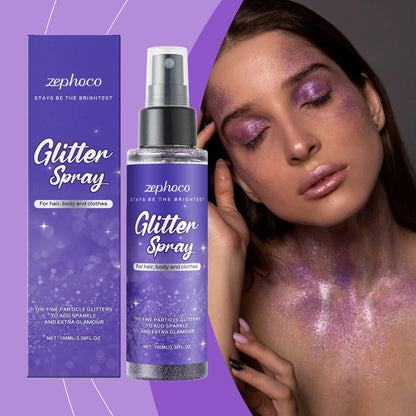 Vijoličen bleščeči označevalnik