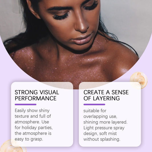 Vijoličen bleščeči označevalnik