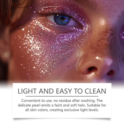 Vijoličen bleščeči označevalnik