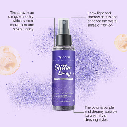 Vijoličen bleščeči označevalnik